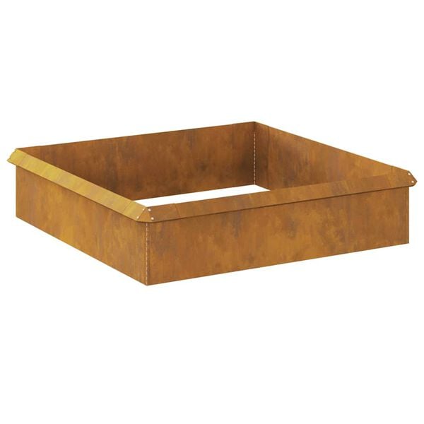 vidaXL Etana-aidat 8 pcs Ruosteinen Kulunut Teräs