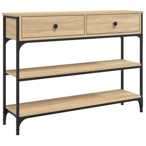 vidaXL Sohvap&ouml;yt&auml; Sonoma-tammi 100x25x75 cm tekninen puu