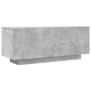 vidaXL TV-taso betoninharmaa 100x35x40 cm tekninen puu