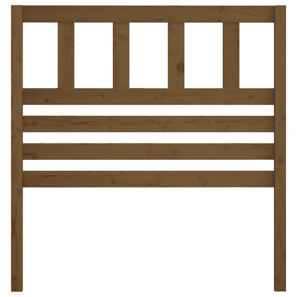 vidaXL S&auml;ngynp&auml;&auml;ty hunajanruskea 106x4x100 cm t&auml;ysi m&auml;nty