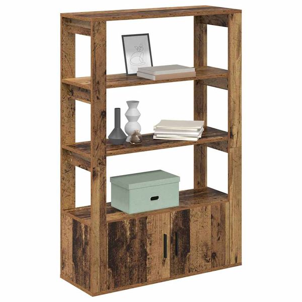 vidaXL Sivup&ouml;yt&auml; Vanha puu 30 x 80 x 119.5 cm Tekninen puu