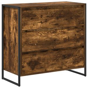 vidaXL Sivup&ouml;yt&auml; Savupuu 79 x 36 x 75.5 cm Tekninen puu