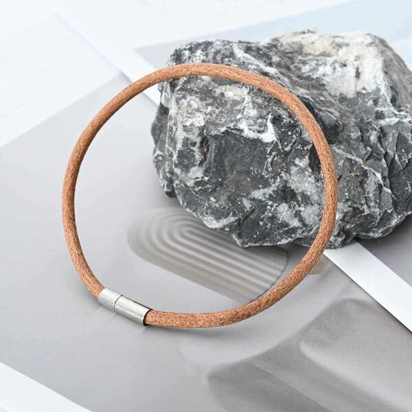 vidaXL Nahkany&ouml;ri Ruskea &Oslash;5 mm x 10 m Nahka