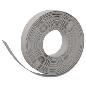 vidaXL Puutarjalaitteet 25 m 10 cm PE Harmaa