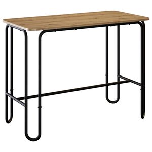 vidaXL Ruokap&ouml;yt&auml; 100 x 50 x 75 cm Tekninen puu Artisaanitammi