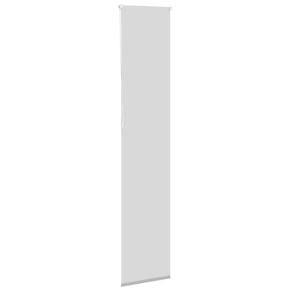 vidaXL Rullaverho Blackout vaalean harmaa 50x230 cm Kankaan leveys