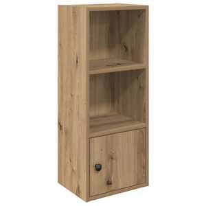 vidaXL Kirjahylly artesaani tammi 31x24x77 cm tekninen puu