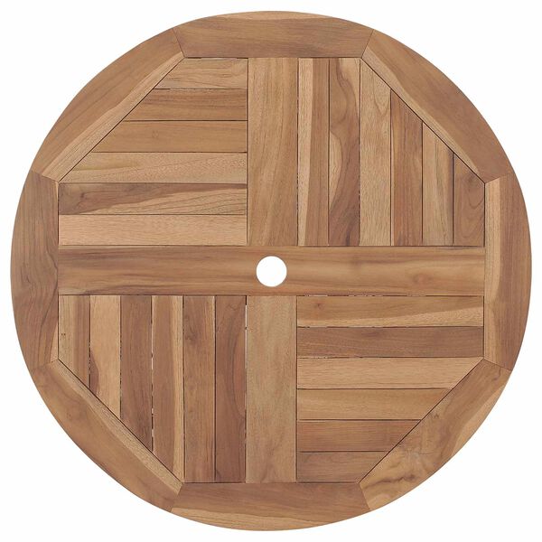 vidaXL Piharuokailu setti 3 pcs Ruskea Tihe&auml; akasiapuu