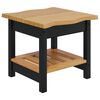 VidaXL Sivup&ouml;yt&auml; hyllyll&auml; EKAI Musta 50 x 50 x 45,5 cm T&auml;ysi m&auml;nty