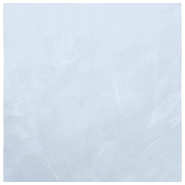 vidaXL Lattialankut 55 pcs Valkoinen 5,11 m&sup2; Polyvinyylikloridi