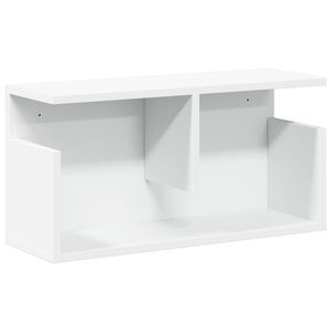 vidaXL Sein&auml;kaappi 60x20x30 cm valkoinen tekninen puu