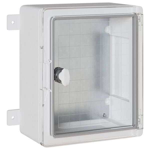 vidaXL Ohjauskabinetti Harmaa 47 x 20 x 60 cm ABS-muovi