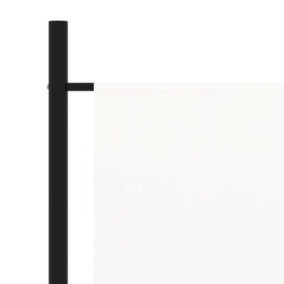 vidaXL 1-paneelinen tilanjakaja valkoinen 175x180 cm