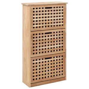 vidaXL Kenk&auml;kaappi 55x20x104 cm p&auml;hkin&auml;puu
