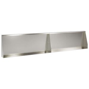 vidaXL Pato 2 kpl 100 x 12 x 40 cm Ruostumaton ter&auml;s Hopea