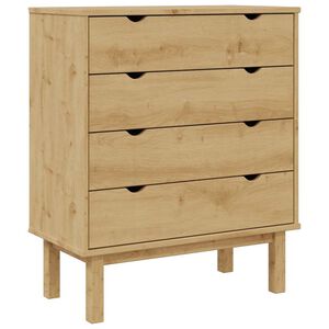 vidaXL Lipasto OTTA 76,5x39,5x90 cm t&auml;ysi m&auml;nty