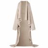 vidaXL Viltti-huppari Beige Flanelli