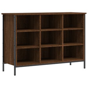 vidaXL Kenk&auml;kaappi ruskea tammi 100x35x70 cm tekninen puu