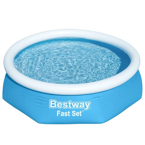 Bestway Fast Set T&auml;ytett&auml;v&auml; uima-allas py&ouml;re&auml; 244x61 cm