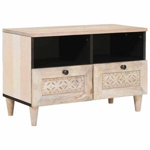 vidaXL TV-yksik&ouml;t Valkoinen 70 x 33 x 46 cm Tekninen puu