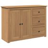 vidaXL Senkki laatikoilla PANAMA 112x40x80 cm t&auml;ysi m&auml;nty