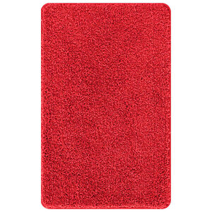 vidaXL Liukumaton kylpyhuonematto Punainen 50 x 80 cm PP