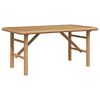 vidaXL Sohvap&ouml;yt&auml; Ruskea 90 x 50 x 43 cm Bambu