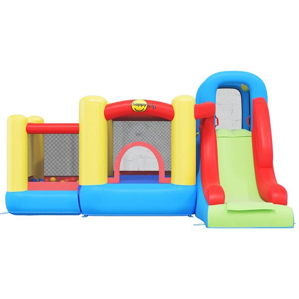 Happy Hop Pomppulinna liukum&auml;ell&auml; 370x299x208 cm