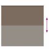 vidaXL Rullaverho Blackout kahvi 150x150 cm Kankaan leveys 146,6 cm