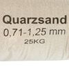 vidaXL Suodatinhiekka 25 kg 0,71 - 1,25 mm