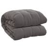 vidaXL Painopeitto harmaa 152x203 cm 11 kg kangas