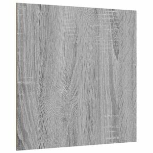 vidaXL Dekoripaneelit 12 kpl Harmaa Sonoma 30 x 30 x 0.27 cm
