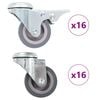 vidaXL Rullapy&ouml;r&auml;t pultinrei&acute;ill&auml; 32 kpl 50 mm