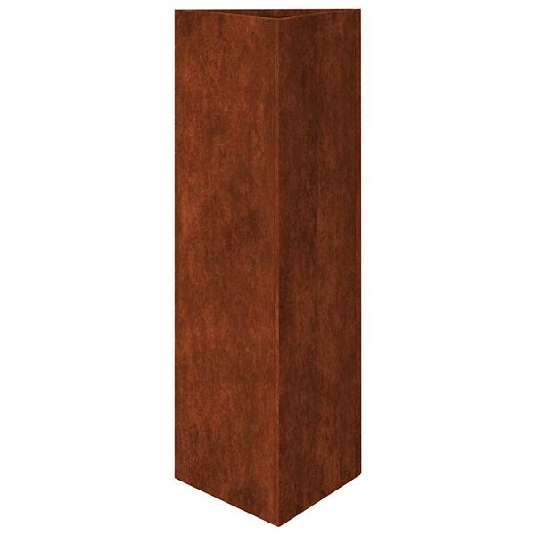 vidaXL Puutarhakukkalaatikko 30x26x75 cm Corten ter&auml;s