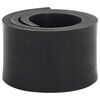vidaXL kumireuna lumiauran mustalle 120x10x1 cm