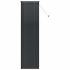 vidaXL Venetsialaiset Verhot Musta 220 x 60 cm Alumiini