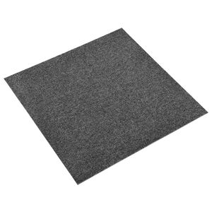 vidaXL Matto 20 kpl Antrasiitti 50 x 50 cm 100% polypropeeni