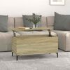 vidaXL Sohvap&ouml;yt&auml; Sonoma-tammi 90x44,5x45 cm tekninen puu