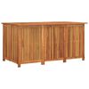vidaXL Ulkos&auml;ilytyslaatikko 150x80x75 cm t&auml;ysi akasiapuu