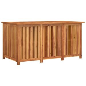 vidaXL Ulkos&auml;ilytyslaatikko 150x80x75 cm t&auml;ysi akasiapuu
