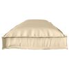 vidaXL Palletin tyynykokoelma 2 pcs Beige 150 x 40 x 8 cm