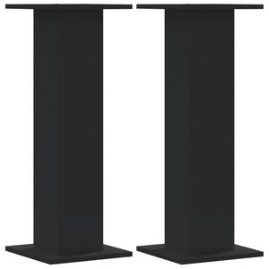 vidaXL Kasvitelineet 2 kpl musta 30x30x80 cm tekninen puu