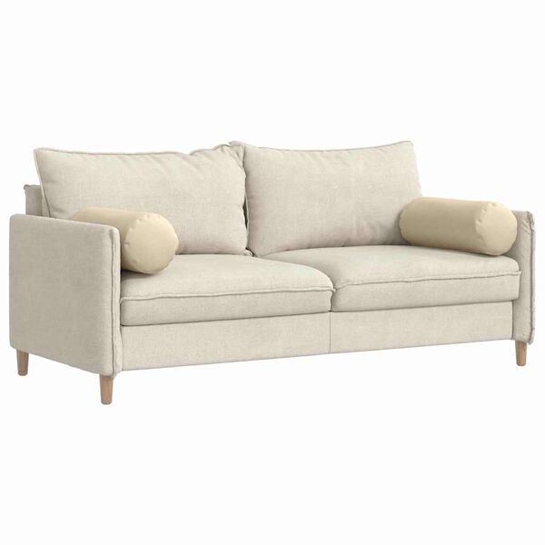 vidaXL Pystytyynyt 2 pcs Kerma Ø 25 x 70 cm kangas