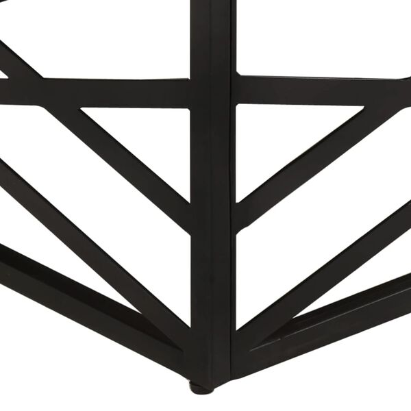 vidaXL Sohvapöytä 68x68x35 cm täysi mangopuu