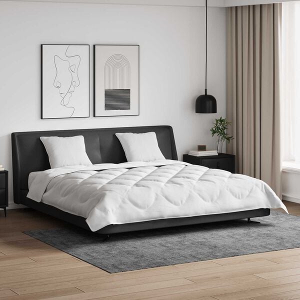 vidaXL Peitto tyynyll&auml; 3 pcs Valkoinen Mikrokuitu