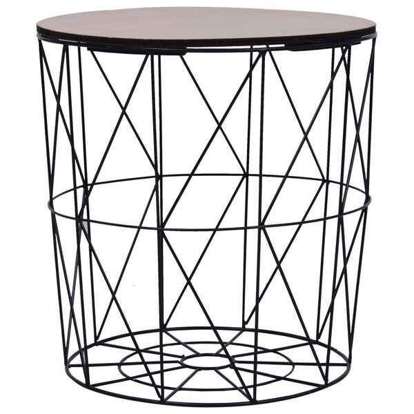 vidaXL Sohvapöytä 3 kpl musta