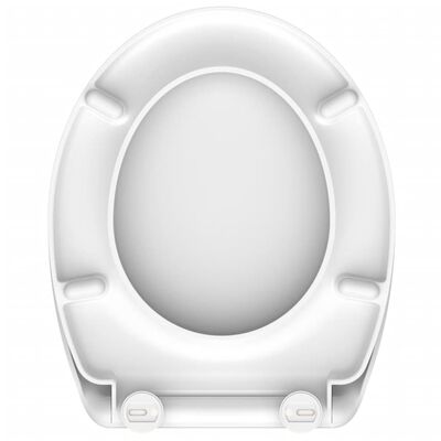 SCHÜTTE WC-istuin WHITE Duroplast