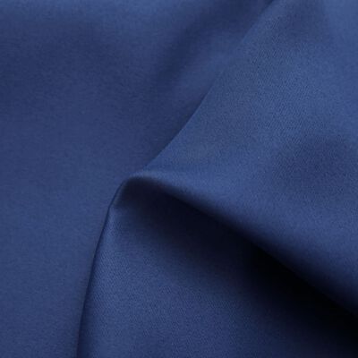 vidaXL Pimennysverho metallirenkailla sininen 290x245 cm