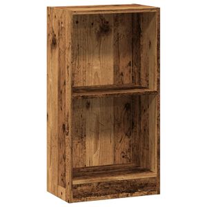 vidaXL Kirjahylly vanha puu 40x24x76 cm tekninen puu