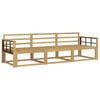 vidaXL Ulkosohvakokoelma 3 pcs valkoinen 249,5 x 83 x 73 cm